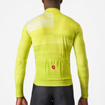 Maglia maniche lunghe Castelli Collapse - Giallo