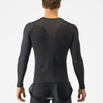 Maillot de corps manches longues Castelli Merino Seamless - Noir