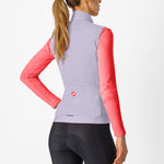 Castelli Espresso women gilet - Lilac