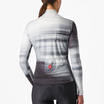 Maglia donna maniche lunghe Castelli Phase - Bianco