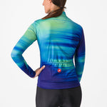 Castelli Phase women long-sleeve jersey - Blue