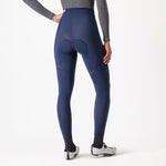 Castelli Espresso frau lange tragerhose - Blau