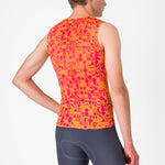 Castelli Espresso R-A/D sleeveless base layer - Light orange