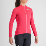 Maillot manga larga mujer Sportful Matchy - Rosa oscuro