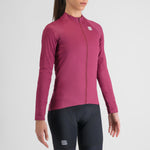 Maillot manga larga mujer Sportful Matchy - Violeta claro