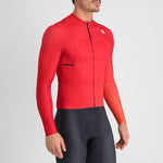 Maglia maniche lunghe Sportful Bodyfit Pro - Rosso chiaro