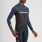 Maillot manga larga Sportful Pista - Negro azul