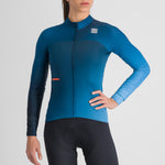 Sportful Bodyfit Pro woman long sleeve jersey - Light blue