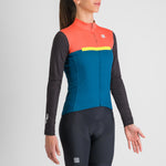 Maglia maniche lunghe donna Sportful Pista - Blu