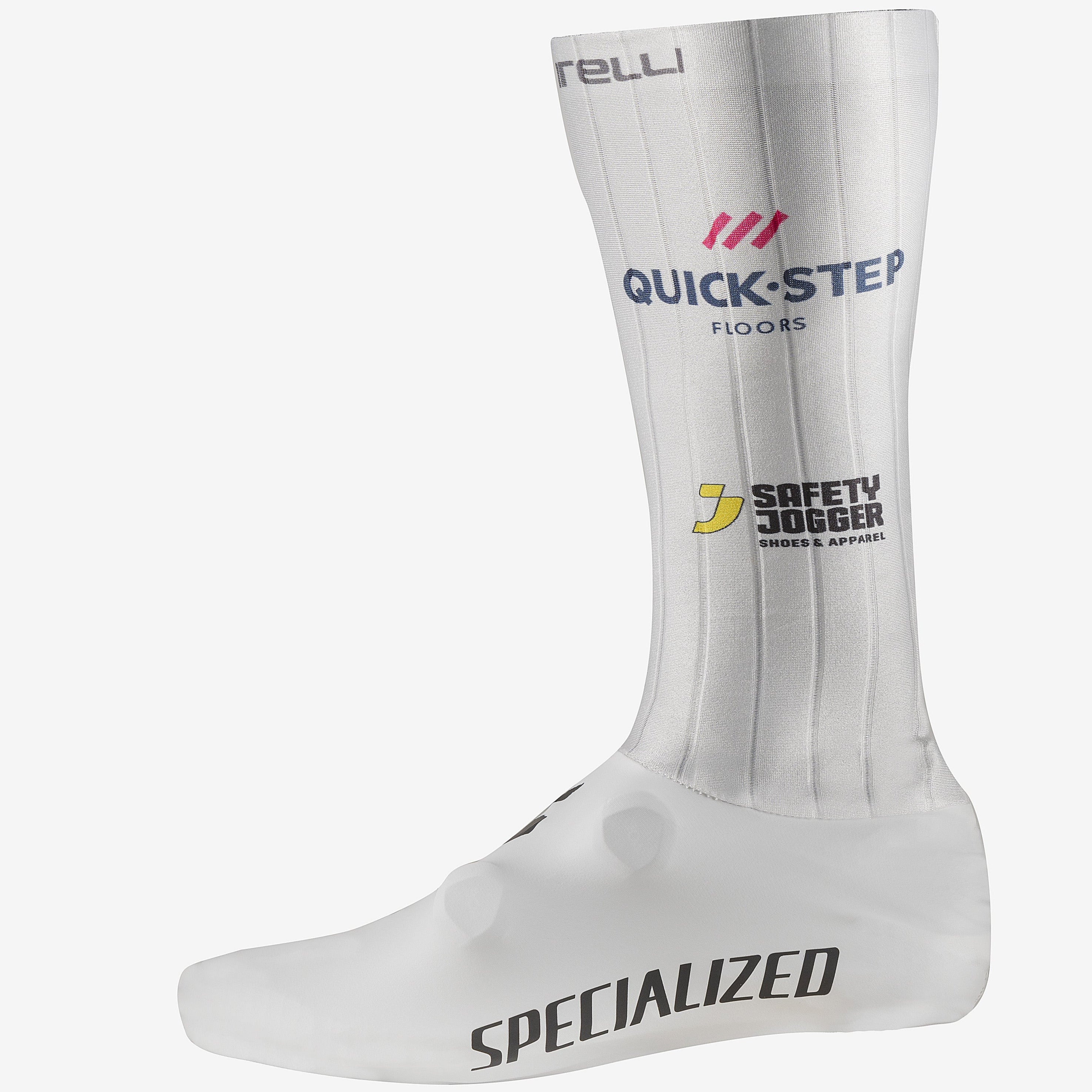 Copriscarpe Castelli Soudal Quick-Step 2025 Fast Feet 2 TT