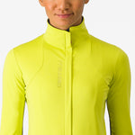 Castelli Beta RoS woman jacket - Yellow grey