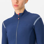 Castelli Tutto Nano RoS woman long sleeves jersey - Dark blue