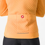 Castelli Sfida 2 long sleeves woman jersey - Light orange