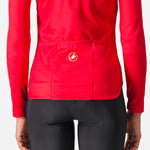 Castelli Sinergia 2 woman long sleeves jersey - Dark pink