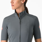 Maglia donna Castelli Perfetto RoS 2W Wind - Grigio