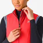 Castelli Perfetto RoS 2 frau weste - Dunkel rosa