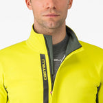 Castelli Entrata Jacket - Yellow grun