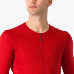 Maglia maniche lunghe Castelli Fly - Rosso