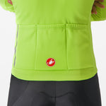 Maglia maniche lunghe Castelli Entrata - Verde chiaro