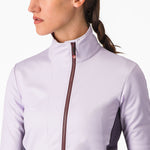 Veste femme Castelli Transition 2 - Lilas