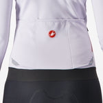 Maglia maniche lunghe donna Castelli Fly - Lilla