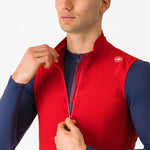 Gilet Castelli Espresso - Rouge