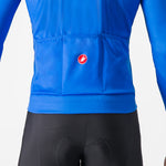 Maillot manga larga Castelli Lineare - Azul