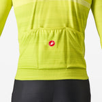 Maglia maniche lunghe Castelli Collapse - Giallo