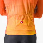 Maglia maniche lunghe Castelli Unlimited Thermal - Arancio