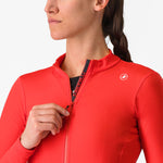 Castelli Espresso Thermal women long-sleeved jersey - Pink