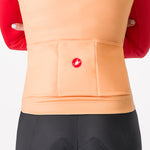 Maglia donna maniche lunghe Castelli Tornare - Arancio