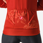 Maglia donna maniche lunghe Castelli Unlimited Thermal - Rosso