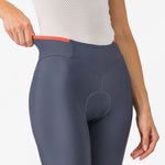 Castelli Prima 2 DT frau kurz radhose - Blau