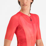 Maillot femme Castelli Climber's A/C - Rose