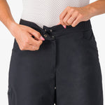 Pantalones cortos mujer Castelli Unlimited Adventure Baggy - Negro