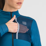 Maglia donna maniche lunghe Sportful Supergiara - Blu