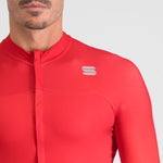 Maglia maniche lunghe Sportful Bodyfit Pro - Rosso chiaro