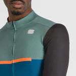 Sportful Pista long sleeve jersey - Blue green