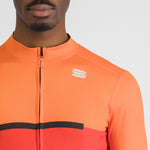 Maglia maniche lunghe Sportful Pista - Arancio