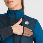 Veste femme Sportful Supergiara - Bleu fonce