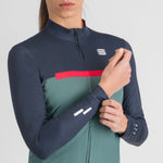 Sportful Pista frau langarmtrikot - Grun