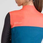 Maglia maniche lunghe donna Sportful Pista - Blu