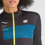 Maillot manga larga mujer Sportful Breakout Supergiara - Negro