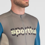 Sportful Supergiara Logo jersey - Grey