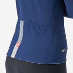 Castelli Tutto Nano RoS frau langearm trikot - Dunkel blau