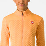 Maillot mangas largas mujer Castelli Sfida 2 - Naranja claro