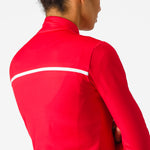 Castelli Sinergia 2 frau langearm trikot - Dunkel rosa