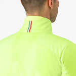 Castelli Entrata Jacket - Yellow fluo