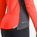 Castelli Transition 2 frau jacke - Dunkelrosa