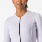 Maglia maniche lunghe donna Castelli Fly - Lilla